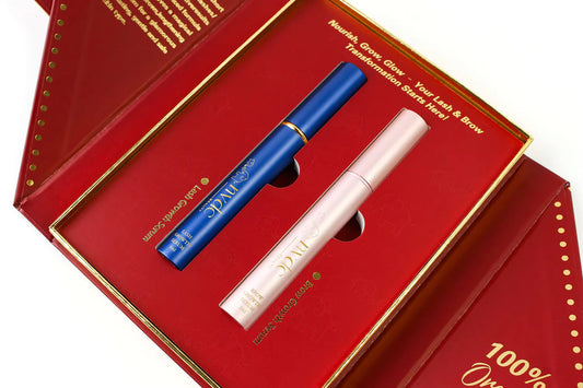 Premium Organic Lash & Brow Natural Growth Serum Set