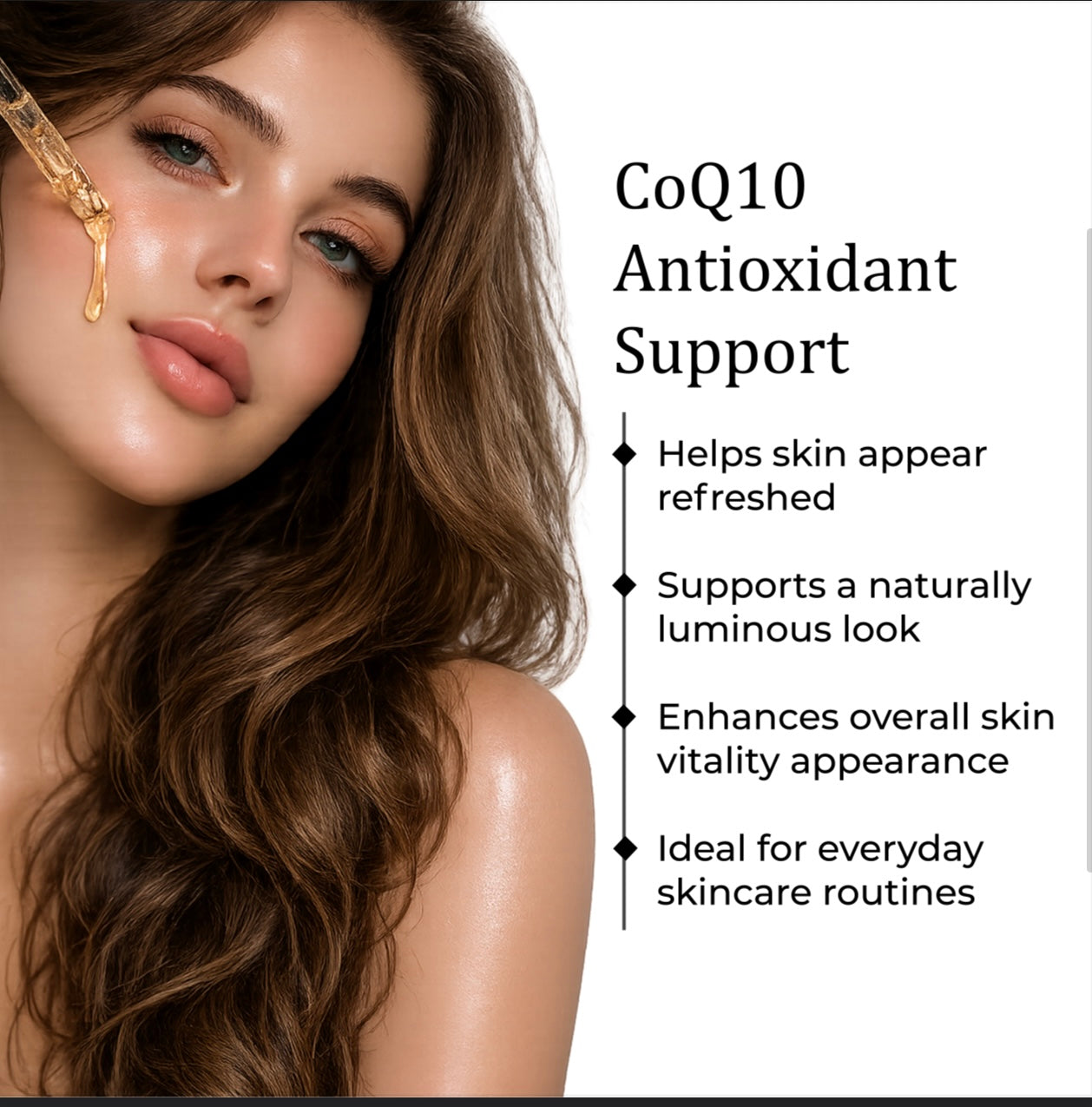 Collagen Face Serum with Tetrapeptide-7 for Anti Aging & Smooth Skin