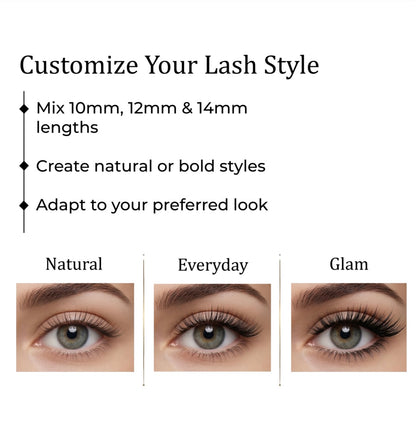 Premium Natural DIY Lash Extensions Kit