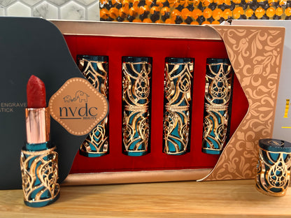 Satin Mist Luxurious Lipstick Set “ 5 Glamorous Shades