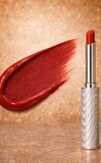 Chic Sleek Silver Red Lipstick