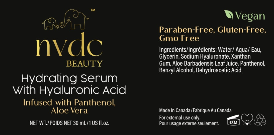 Hydrating Face Serum with Hyaluronic Acid