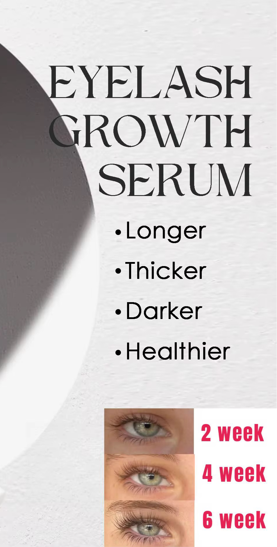 Premium Vegan Lash &amp; Brow Natural Growth Serum Set