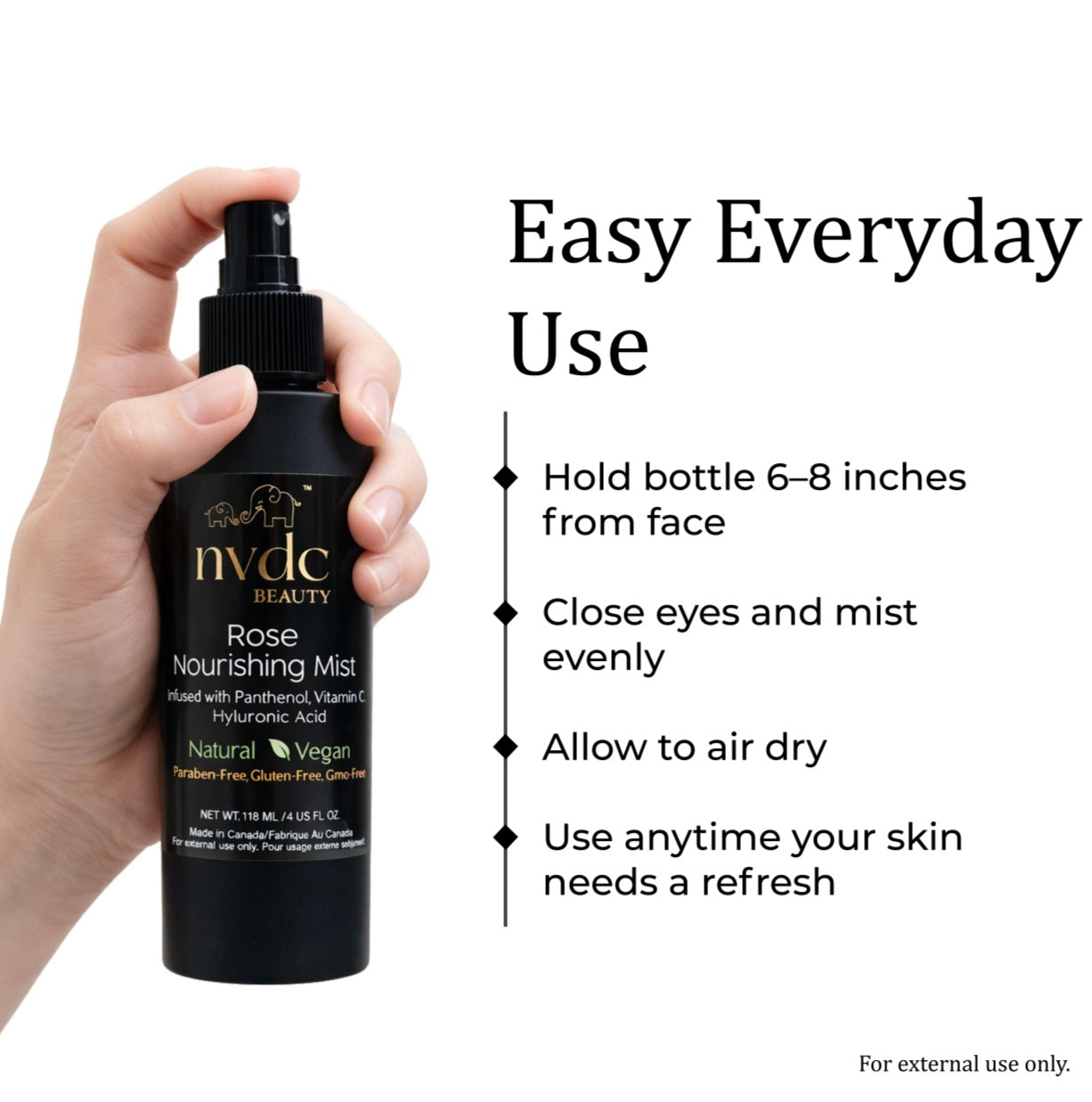 Rose Hyaluronic Nourishing Face Mist