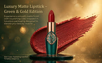 Luxury Organic Matte Red Lipstick
