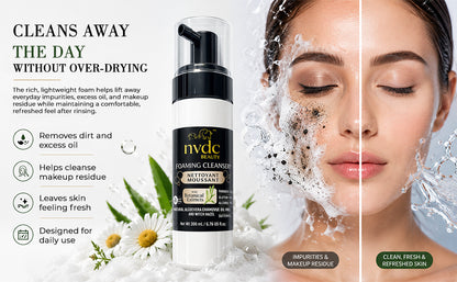 Enriched Face Foaming Cleanser with Chamomile & Witch Hazel