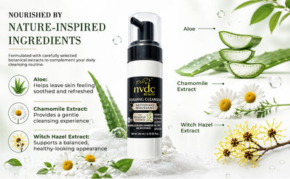 Enriched Face Foaming Cleanser with Chamomile & Witch Hazel