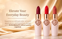 Ultra Luxury Plum Lipstick – White & Gold Edition