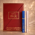 Premium Organic Lash & Brow Natural Growth Serum Set