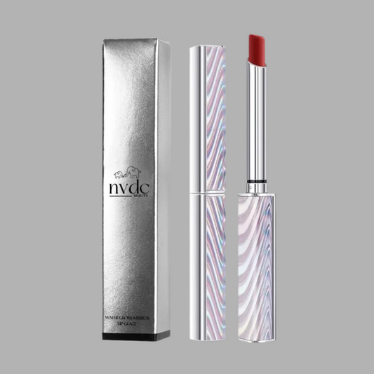 Chic Sleek Silver Red Lipstick