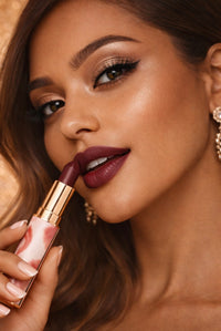 Veganer Feuchtigkeitsspendender Rosa Lippenstift-Stift